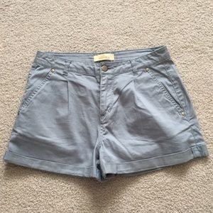 Forever 21 Blue Cotton Shorts